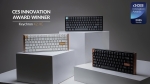 Keychron K2 HE Special Edition Black QMK/VIA Hot-swappable Безжична геймърска механична клавиатура с Gateron Double-Rail Magnetic Nebula регулируеми суичове