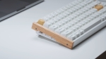Keychron K2 HE Special Edition Black QMK/VIA Hot-swappable Безжична геймърска механична клавиатура с Gateron Double-Rail Magnetic Nebula регулируеми суичове