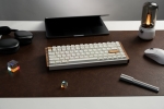 Keychron K2 HE Special Edition Black QMK/VIA Hot-swappable Безжична геймърска механична клавиатура с Gateron Double-Rail Magnetic Nebula регулируеми суичове