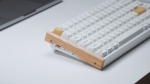 Keychron K2 HE Special Edition Black QMK/VIA Hot-swappable Безжична геймърска механична клавиатура с Gateron Double-Rail Magnetic Nebula регулируеми суичове