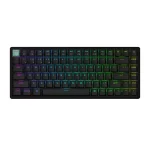 Keychron K2 HE Standart Edition Black QMK/VIA Hot-swappable Безжична геймърска механична клавиатура с Gateron Double-Rail Magnetic Nebula регулируеми суичове