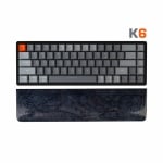 Keychron K2K6 Resin Black Palm Rest Поставка за китки
