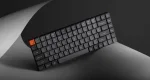 Keychron K3 MAX QMK/VIA Black Безжична геймърска механична клавиатура с Gateron Low Profile Brown суичове