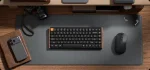 Keychron K3 MAX SE QMK/VIA Black Безжична геймърска механична клавиатура с Keychron Milk POM Red суичове