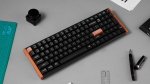 Keychron K4 HE Special Edition White QMK/VIA Hot-swappable Безжична геймърска механична клавиатура с Gateron Double-Rail Magnetic Nebula регулируеми суичове