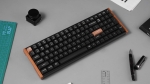 Keychron K4 HE Special Edition White QMK/VIA Hot-swappable Безжична геймърска механична клавиатура с Gateron Double-Rail Magnetic Nebula регулируеми суичове