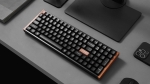 Keychron K4 HE Special Edition White QMK/VIA Hot-swappable Безжична геймърска механична клавиатура с Gateron Double-Rail Magnetic Nebula регулируеми суичове