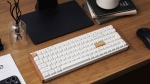 Keychron K4 HE Special Edition White QMK/VIA Hot-swappable Безжична геймърска механична клавиатура с Gateron Double-Rail Magnetic Nebula регулируеми суичове