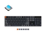 Keychron K5 SE RGB Hot Swappable Безжична нископрофилна геймърска механична клавиатура с Gateron Low Profile Blue суичове