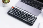 Keychron K6 Aluminum 65% RGB LED Геймърска механична клавиатура с Gateron Red суичове