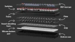 Keychron K6 Pro 65% Aluminum Hot-Swappable RGB Безжична геймърска механична клавиатура с Keychron K Pro Brown суичове