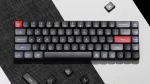 Keychron K7 Pro Black 65% Hot-Swappable RGB QMK Безжична нископрофилна геймърска механична клавиатура с Gateron Low Profile Brown суичове