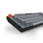 Keychron K8 Hot-Swappable TKL RGB LED Геймърска механична клавиатура с Gateron G Pro Blue суичове