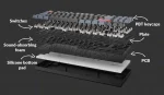 Keychron K8 Pro QMK TKL RGB Hot-Swappable Plastic Безжична геймърска механична клавиатура с Gateron G Pro Brown суичове