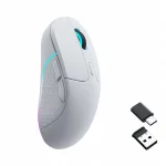 Keychron M3 Wireless Matte White Безжична геймърска мишка
