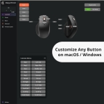 Keychron M6S 8K Black Безжична геймърска мишка