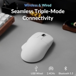 Keychron M7 8К Black Безжична геймърска мишка
