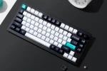 Keychron Q1 Max QMKVIA Knob Hot-Swappable Carbon Black Wireless Безжична геймърска механична клавиатура с Gateron Jupiter Brown суичове