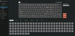 Keychron Q5 Max QMK/VIA Hot-Swappable Knob Carbon Black Безжична геймърска механична клавиатура с Gateron Jupiter Banana суичове