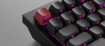 Keychron Q5 Max QMK/VIA Hot-Swappable Knob Carbon Black Безжична геймърска механична клавиатура с Gateron Jupiter Banana суичове