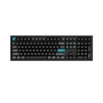 Keychron Q6 Ultra 8K Black Безжична геймърска механична клавиатура с Keychron Silk POM Banana суичове