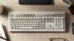 Keychron R6 QMK Retro Безжична геймърска механична клавиатура с Keychron Super Banana суичове