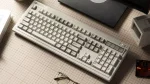 Keychron R6 QMK Retro Безжична геймърска механична клавиатура с Keychron Super Banana суичове