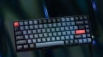  Keychron K2 Pro QMK TKL 75% RGB Hot-Swappable Безжична геймърска механична клавиатура с Keychron K Pro Red суичове