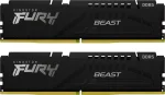 Kingston FURY Beast Black 64GB (2x32), DDR5, 5600 MHz, CL36, AMD EXPO & Intel XMP Рам памет