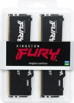 Kingston FURY Beast Black RGB 32GB (2x16), DDR5, 6400 MHz, CL32, AMD EXPO & Intel XMP Рам памет