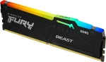 Kingston FURY Beast Black RGB 32GB (2x16), DDR5, 6400 MHz, CL32, AMD EXPO & Intel XMP Рам памет