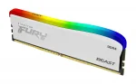 Kingston FURY Beast White RGB 16GB (2x8) DDR4 3200 CL16 Рам памет