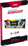 Kingston FURY Renegade Silver/Black 24GB (1x24), DDR5, 8400 MHz, CL40, Intel XMP Рам памет
