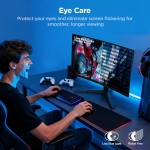 KOORUI 27E6QCA 27" VA, 180Hz, 1ms, QHD (2560 x 1440), Adaptive Sync, HDR10, 1500R Извит геймърски монитор