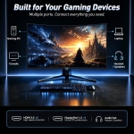 KOORUI 32E6QC 31.5" VA, 170Hz, 1ms, QHD (2560 x 1440), Adaptive Sync, HDR10, 1500R Извит геймърски монитор