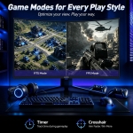 KOORUI 32E6QC 31.5" VA, 170Hz, 1ms, QHD (2560 x 1440), Adaptive Sync, HDR10, 1500R Извит геймърски монитор