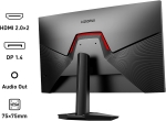 KOORUI G2721P 27" IPS, 200Hz, 1ms, QHD (2560 x 1440), Adaptive Sync, VESA Display HDR400 Геймърски монитор