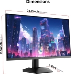 KOORUI G2721P 27" IPS, 200Hz, 1ms, QHD (2560 x 1440), Adaptive Sync, VESA Display HDR400 Геймърски монитор