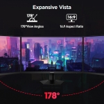 KOORUI G2721P 27" IPS, 200Hz, 1ms, QHD (2560 x 1440), Adaptive Sync, VESA Display HDR400 Геймърски монитор