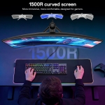 KOORUI G3441XC 34" VA, 240Hz, 1ms, 21:9 Ultra Wide QHD (3440 x 1440), AMD FreeSync Premium, VESA DisplayHDR 400, 1500R Извит геймърски монитор