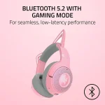 Kraken Kitty BT V2 Quartz Безжични геймърски слушалки с микрофон