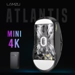 Lamzu Atlantis Mini 4K Charcoal Black Wireless Безжична геймърска мишка