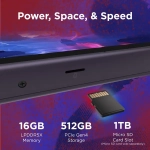 LENOVO Legion Go S Nebula Nocturne AMD Ryzen Z2, 8" WUXGA (1920 x 1200), 120Hz, 16GB DDR5, 512GB SSD, SteamOS Портативна игрова конзола