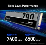 Lexar NM790 4TB M.2 2280 PCIe 4.0 NVMe SSD Диск