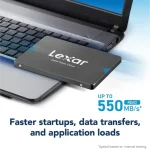 Lexar NS100 256GB 2.5" SATA III SSD Диск