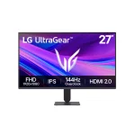 LG UltraGear 27G411A-B 23.8" IPS, 144Hz, 1ms, Full HD (1920 x 1080), AMD FreeSync, HDR10 Геймърски монитор
