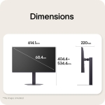 LG UltraGear 27G550B-B 27" IPS, 300Hz, 1ms, Full HD (1920 x 1080), AMD FreeSync Premium, G-SYNC Compatible, HDR10 Геймърски монитор