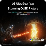 LG UltraGear 27GX790B-B 27" OLED, Dual Mode QHD 540Hz / HD 720Hz, 0.02ms, QHD (2560 x 1440), AMD FreeSync Premium Pro, VESA DisplayHDR True Black 500 Геймърски монитор