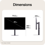LG UltraGear 32G620B-B 32" IPS, 200Hz, 1ms, QHD (2560 x 1440), AMD FreeSync Premium, G-SYNC Compatible, HDR10 Геймърски монитор