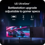 LG UltraGear 34G630A-B 34" VA, 240Hz, 1ms, WQHD (3440 x 1440), AMD FreeSync Premium, DisplayHDR 400, 1500R Извит геймърски монитор